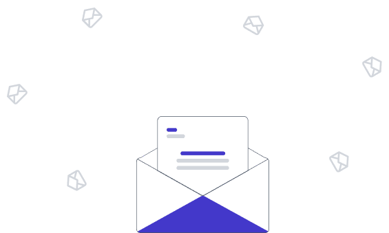 Envelope with a newsletter